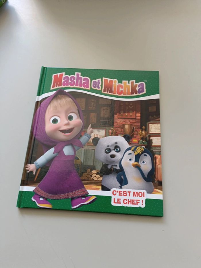 Livre Masha et Michka c'est moi le chef