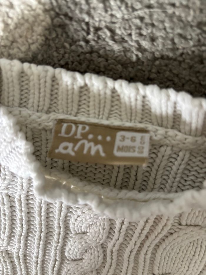 Pull torsadé 3 mois - photo numéro 2