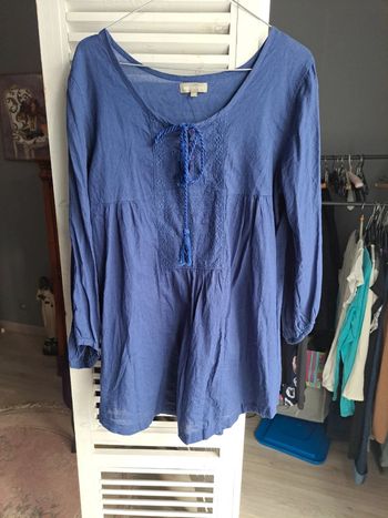 tunique bleue