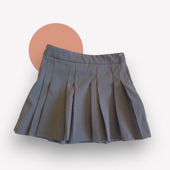 Jupe plissée noire Zara fille 9 ans