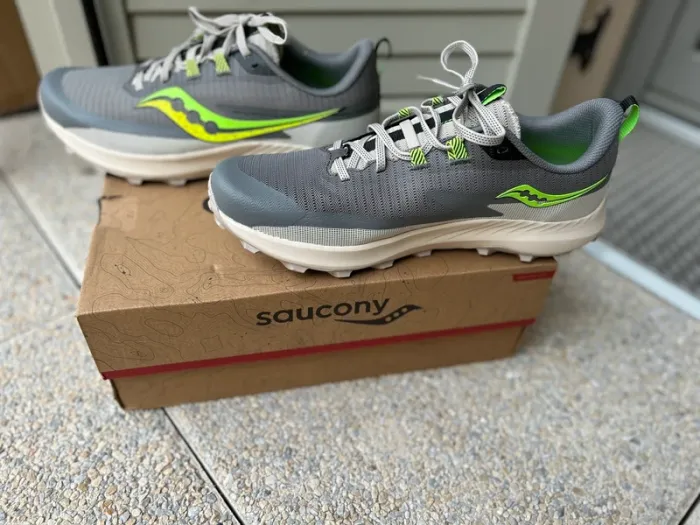 Chaussures de trail homme peregine 13 saucony taille 46,5 - photo numéro 2