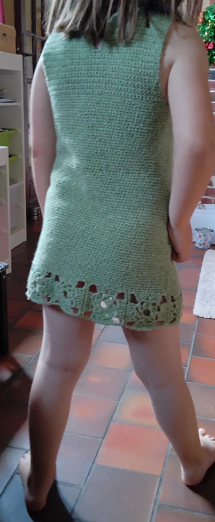 Robe tricotée 5 ans - photo numéro 2