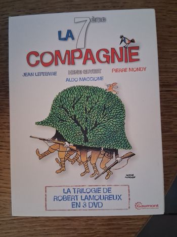 Coffret dvd  la septième compagnie