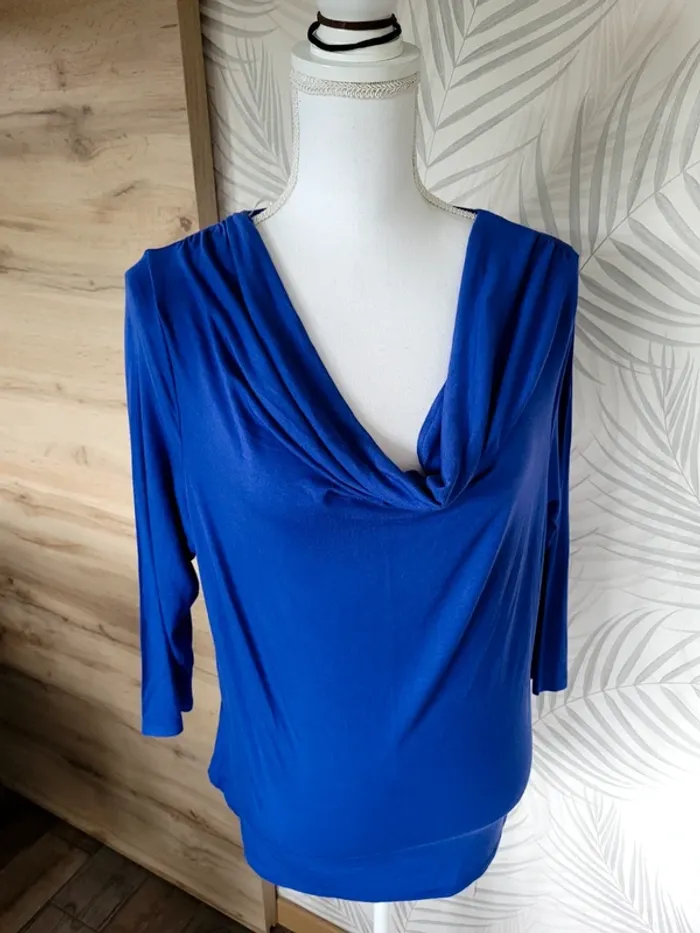 Top femme bleu taille XL  de chez arkitect - photo numéro 2