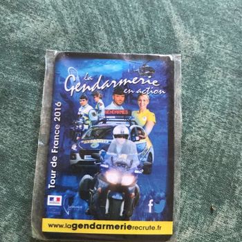 aimant de la gendarmerie * prix 1e * kiki60230