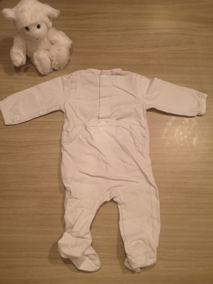 Pyjama blanc lapin - photo numéro 4