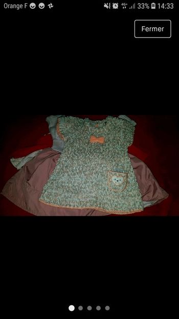 Lot 4 robes 3 mois