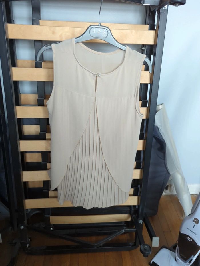 Blouse beige - photo numéro 2