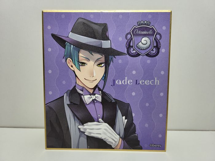 Shikishi Twisted Wonderland Jade Leech 12X13 Cm