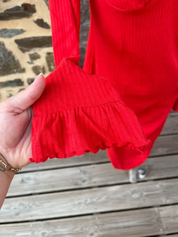 Robe longue rouge - Girls on film neuf - photo numéro 3