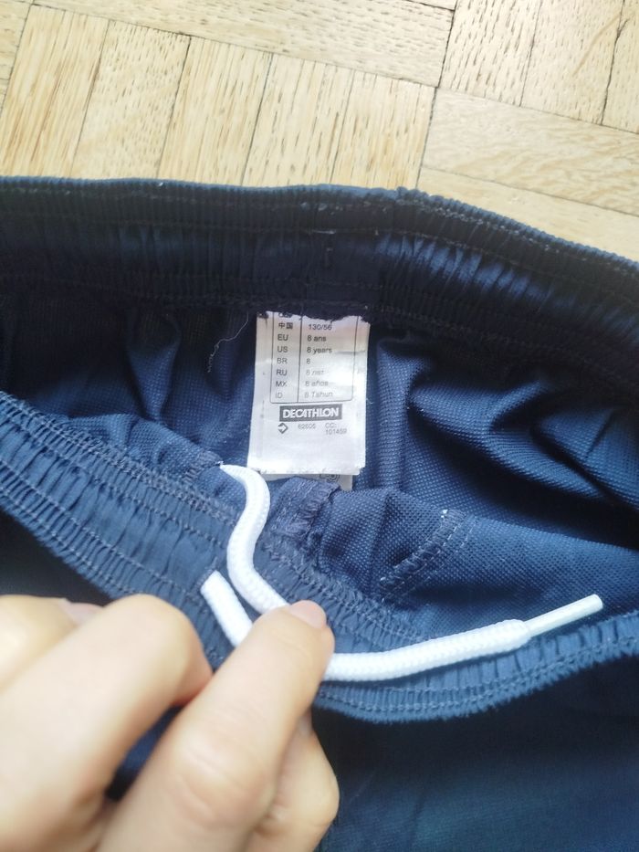 Short garçon Decathlon bleu marine 8 ans - photo numéro 4