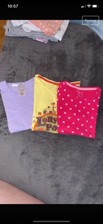 Lot de 3 tee shirts