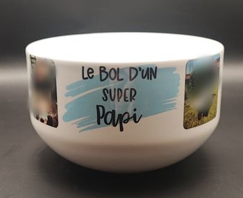 Bol papi avec photo 