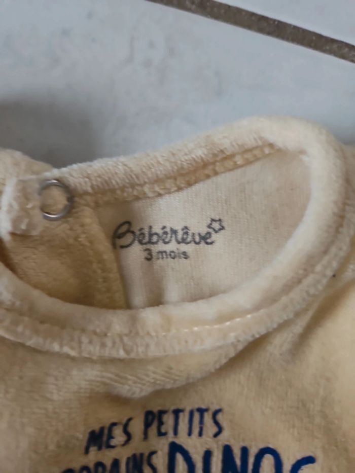 Lot de 2 pyjamas garçon 3 mois BBG - photo numéro 5