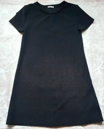 Robe noire effet côtelé G-One by Gémo - T. M