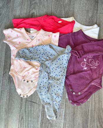 Bodies pour fille 0 mois