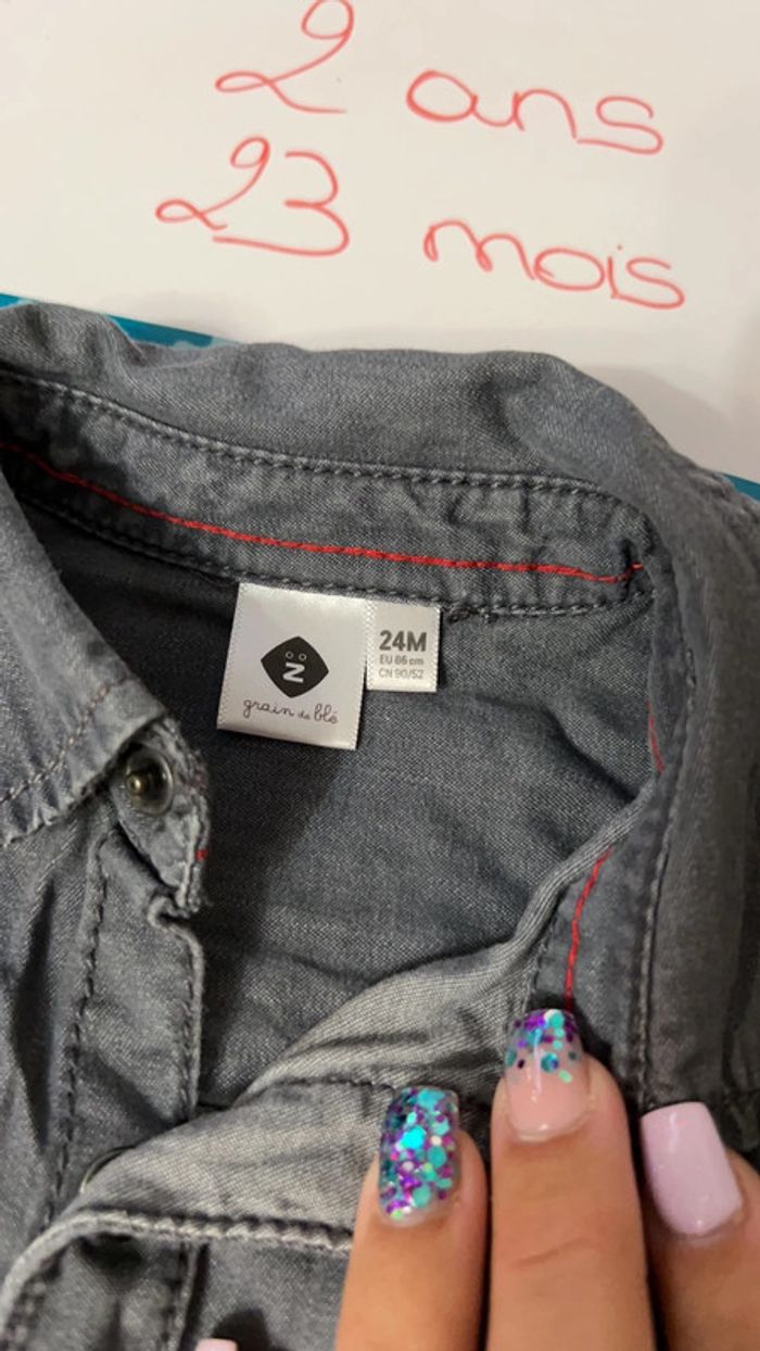 Chemise 24 mois - photo numéro 2