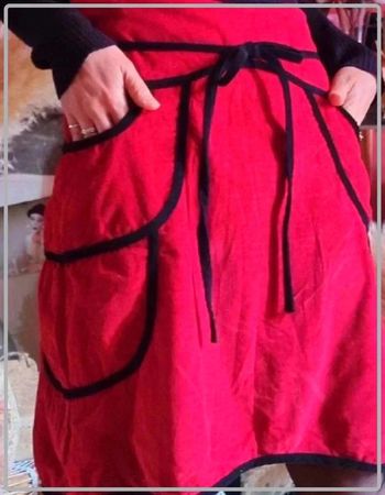 Jupe velour taille 42 marque Coline