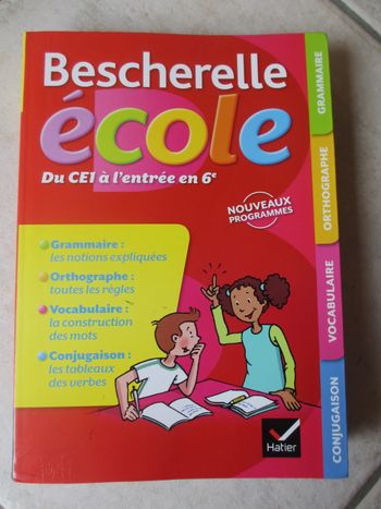Bescherelle école – Du CE1 à l’entrée en 6ème (Hatier)