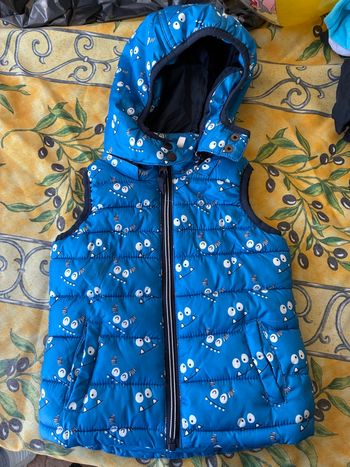 Doudoune sans manche taille 9 mois 