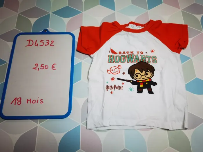 D4532 - tee-shirt garçon 18 mois