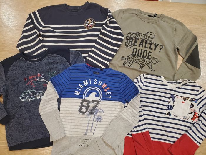 Lot vêtements ikks garçon 8 ans