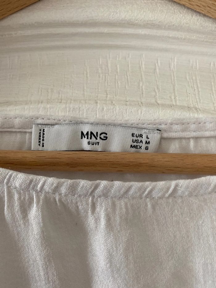 Blouse légère avec dentelle Mango - photo numéro 2