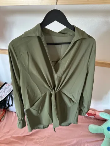 Chemise kaki