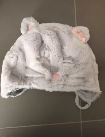 Bonnet chat sergent major taille unique neuf dans son coffret