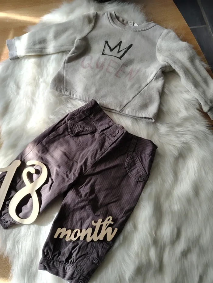 Ensemble fille 🎀 18 mois - photo numéro 2