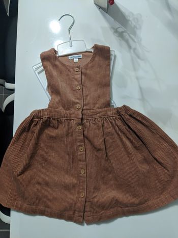 Robe velours Verbaudet