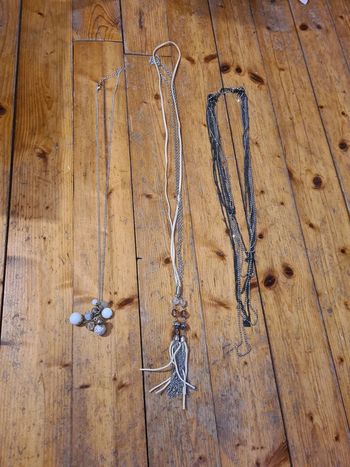 Lot de 3 colliers femme