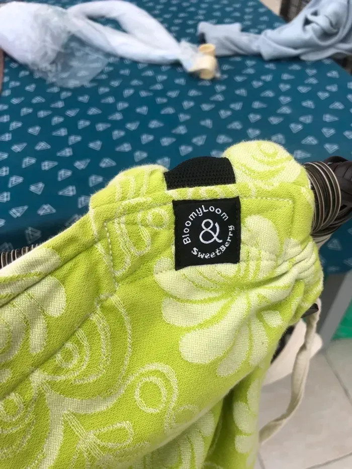 Porte bébé onbu onbuhimo bloomyloom - photo numéro 2