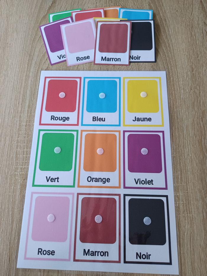 Montessori les couleurs - photo numéro 3
