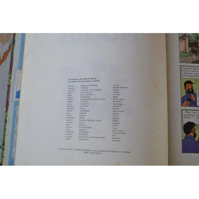 Tintin et les Picaros EO 1976 - photo numéro 6