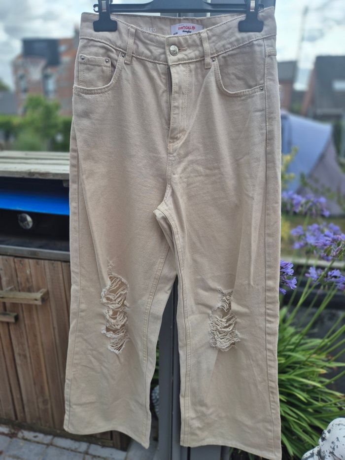 Pantalon wide leg