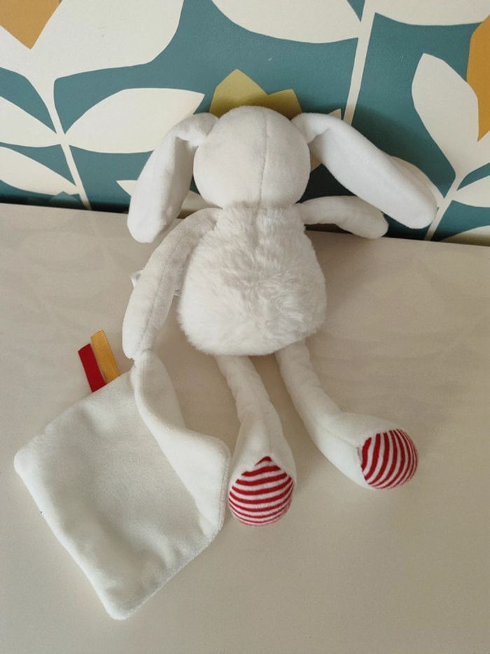 Doudou lapin baby nat - photo numéro 4