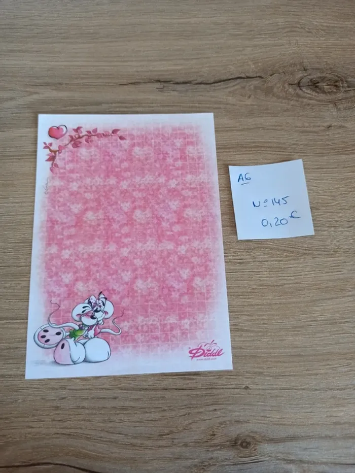 Feuille Diddl A6 145 0,20€