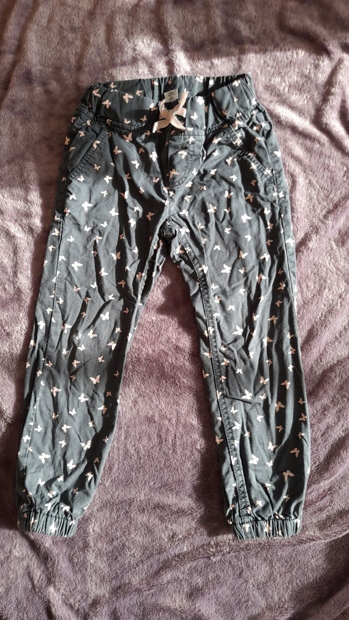 Pantalon epais,  papillons