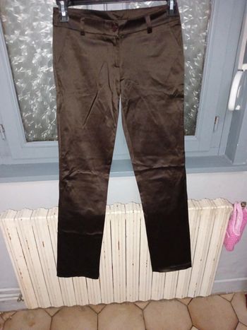 Pantalon satiné