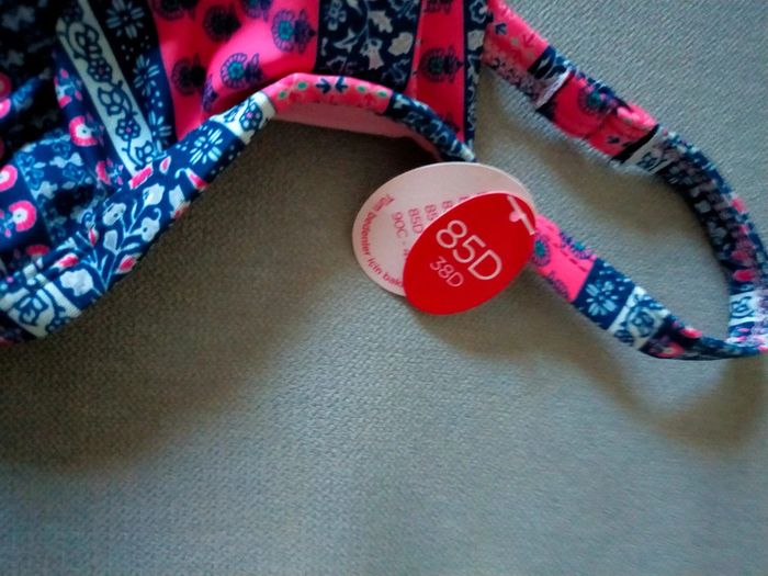 Haut de bikini imprimé bohème – Her Body – Taille 85D - photo numéro 3