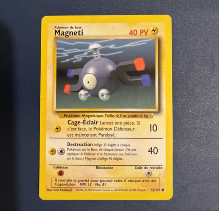 Pokémon Wizards Magneti 53/102 Set de base