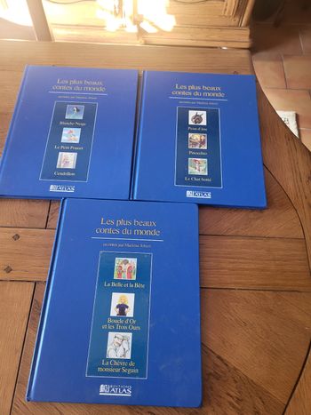 3 livres édition atlas
