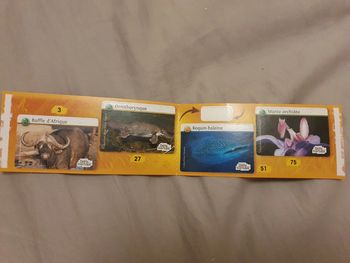 Autocollants Défis Nature Auchan 3-27-51-75