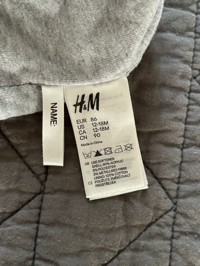 Ensemble écharpe et bonnet petite fille « H&M » - photo numéro 4