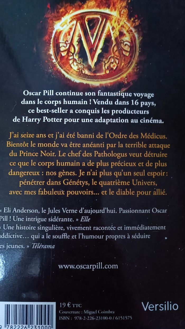 Oscar Pill tome 4 de Eli Anderson - photo numéro 3