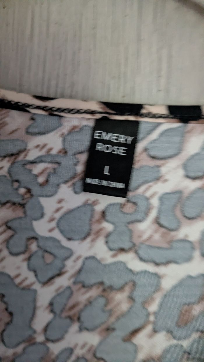 Robe imprimé léopard EMERY ROSE – Taille L - photo numéro 2