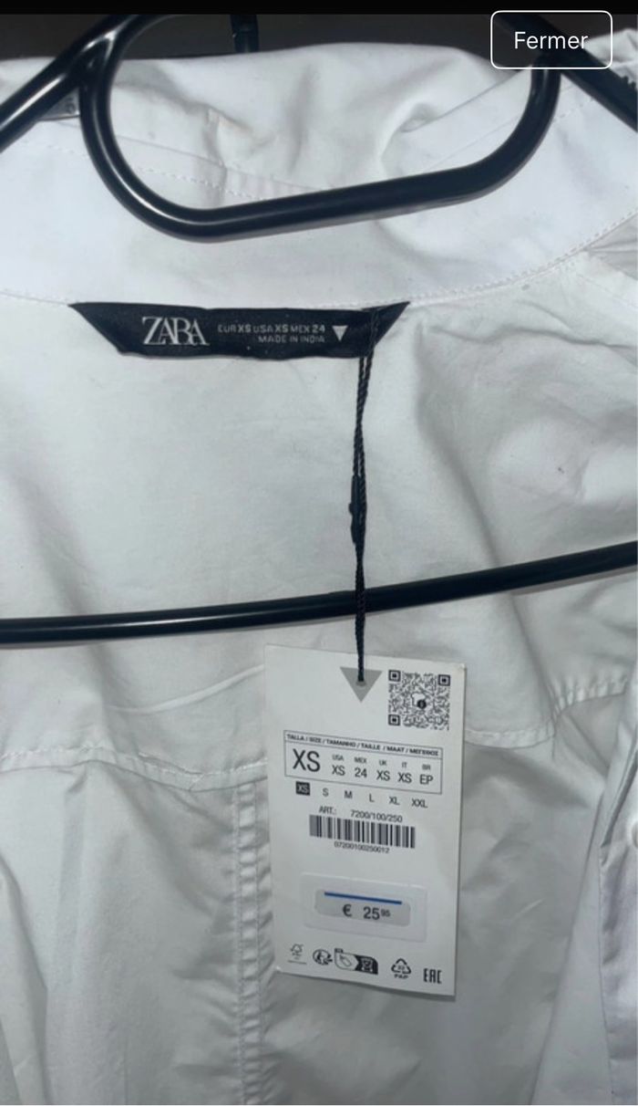 Chemise. Neuf Zara