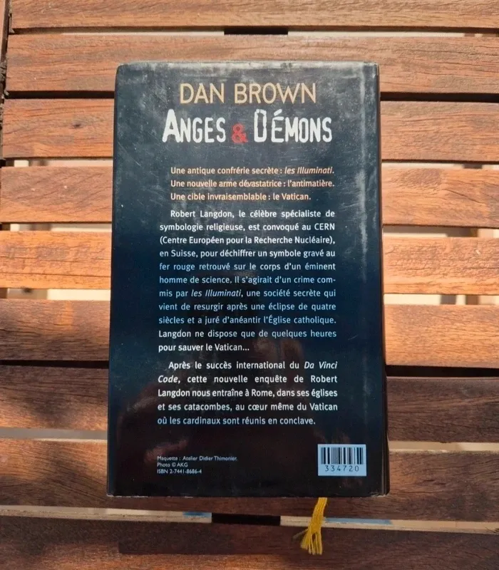 Anges & Démons - Dan Brown - photo numéro 2