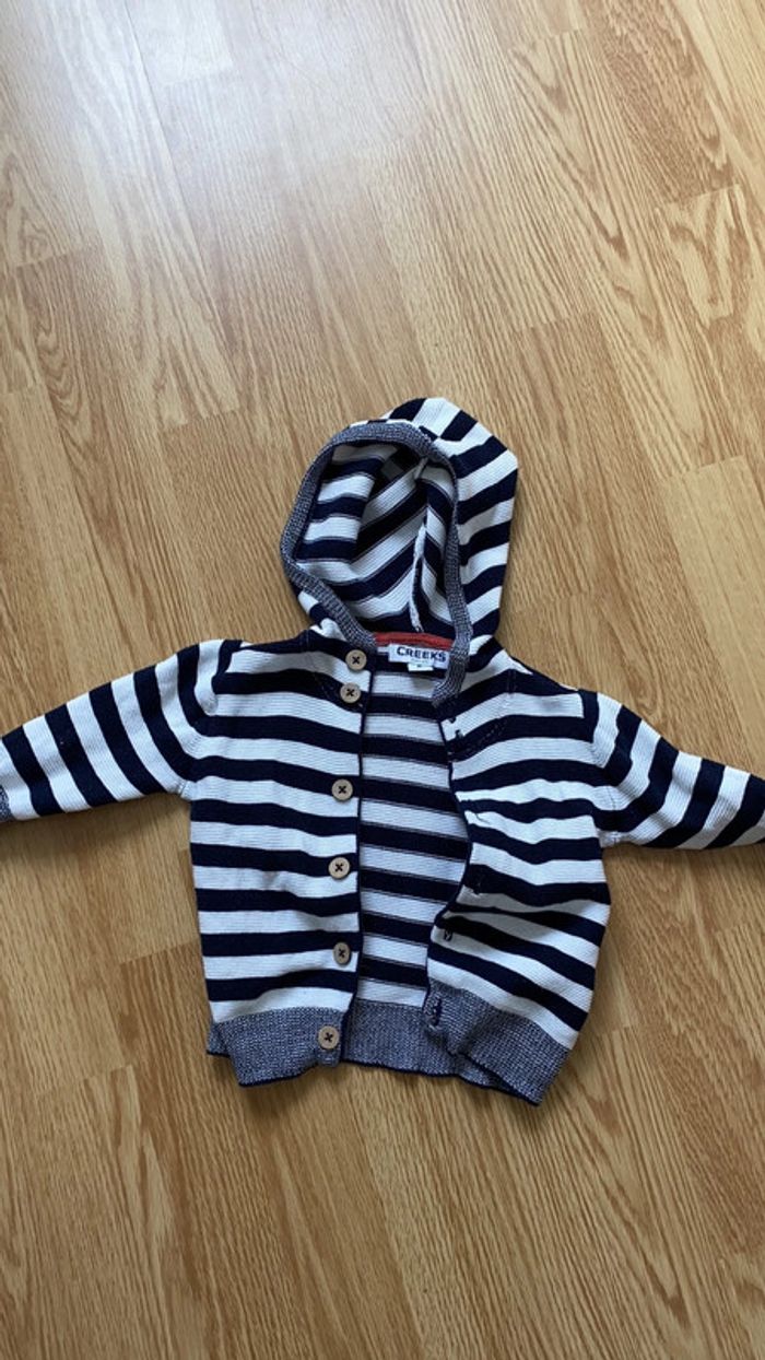 Gilet à capuche